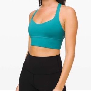 Lululemon Free to Be Long Line 6 Teal